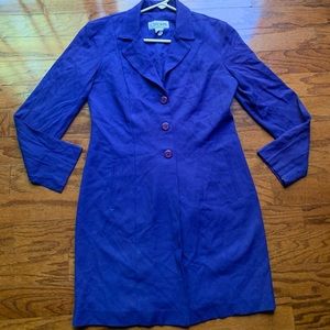 J.Stevens Blue Long Women’s Blazer Size M